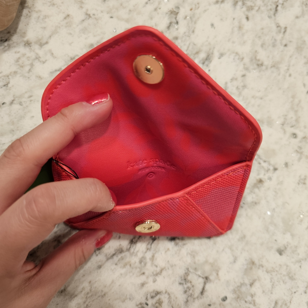 NWT Kate Spade New York x Target Classic Rose Envelope Card Holder - Picture 4 of 4